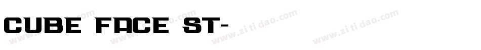 Cube Face ST字体转换